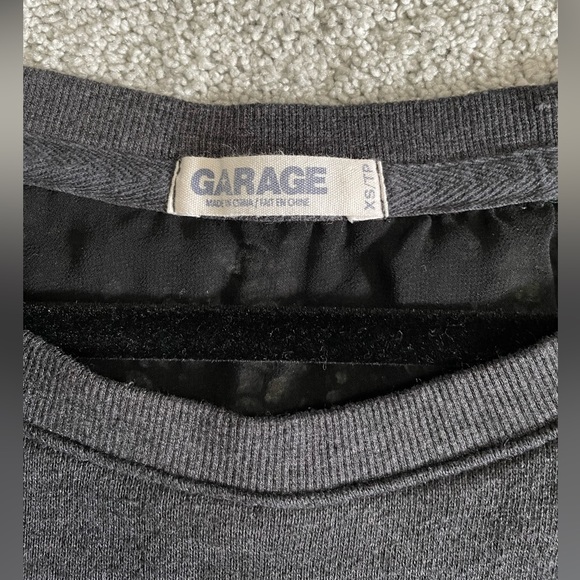 GARAGE Crochet Back Sweater - Picture 4 of 6